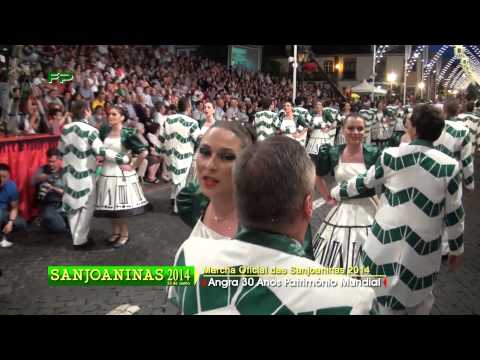 Sanjoaninas 2014  - Marcha Oficial das Sanjoaninas  - Angra 30 Anos Património Mundial