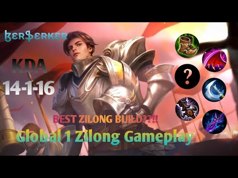 BEST ZILONG BUILD 2020?! Sensational Global 1 Zilong Gameplay by [ɮɛʀֆɛʀӄɛʀ]  - Mobile Legends