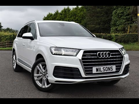 2018 Audi Q7 S Line 3.0TDI Quattro (218 BHP) available at Wilsons of Rathkenny, Ballymena