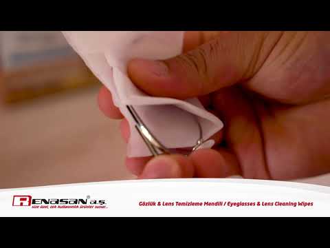 Glasses Cleaning Wipes