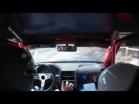 Kacper Maniak/Monika Kaziród - Peugeot 106 Rallye - Super Sprint FLISAK 2023 - OS1 onboard