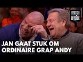 Jan komt niet meer bij na ordinaire grap van Andy | VERONICA OFFSIDE
