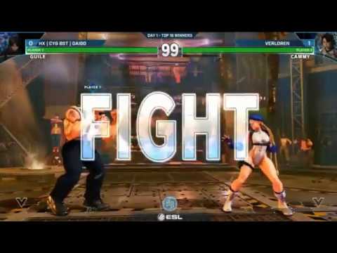 [SFV]BrooklynBeatdown2017 スト5 TOP32Winners ウメハラ(Daigo Umehara) vs Verloren