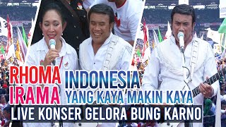 Download lagu RHOMA IRAMA - Indonesia Yang Kaya Makin Kaya Yang Miskin Makin Miskin | Gelora Bung Karno (GBK) mp3 Download lagu RHOMA IRAMA - Indonesia Yang Kaya Makin Kaya Yang Miskin Makin Miskin | Gelora Bung Karno (GBK) mp3