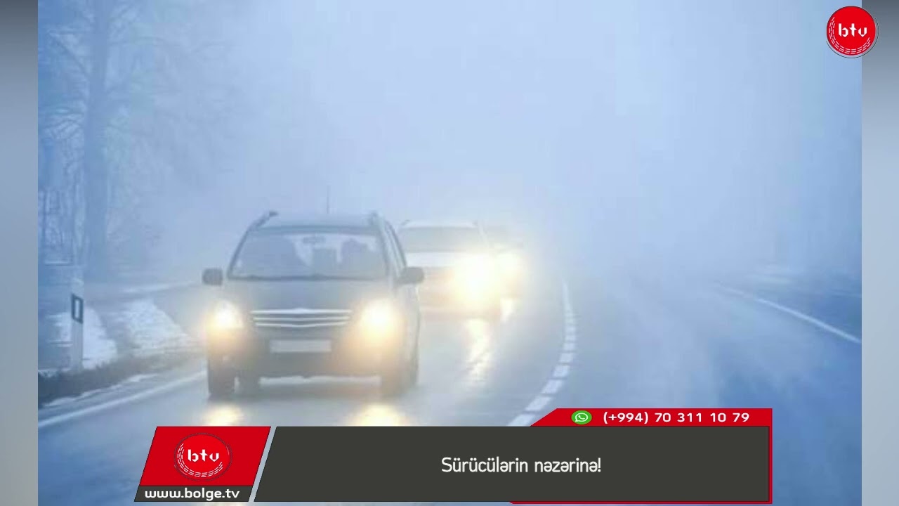 Sürücülərin nəzərinə!