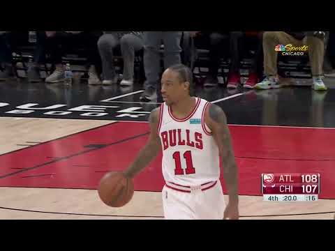 Derozan ICES Hawks on Patented Midrange Game in The Clutch 🧊