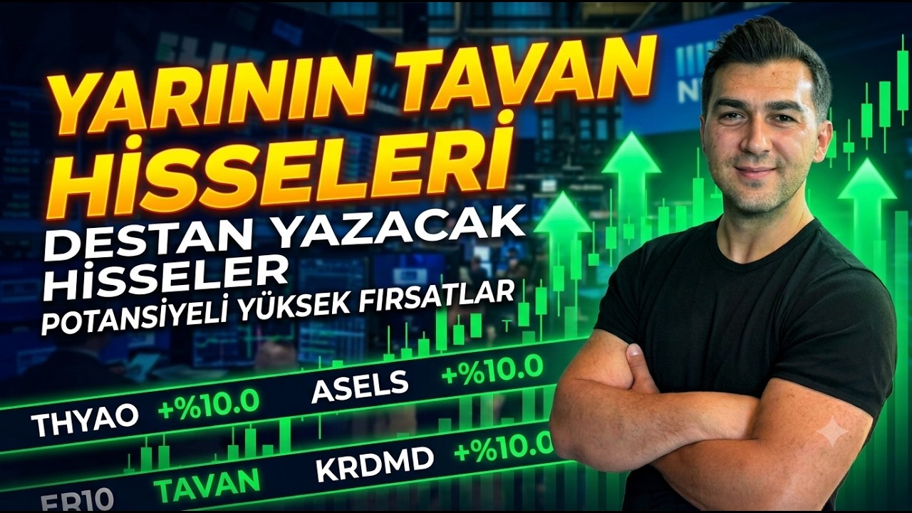YARININ TAVAN HİSSELERİ G***A TÜM ZARARLARI TELAFİ EDECEK