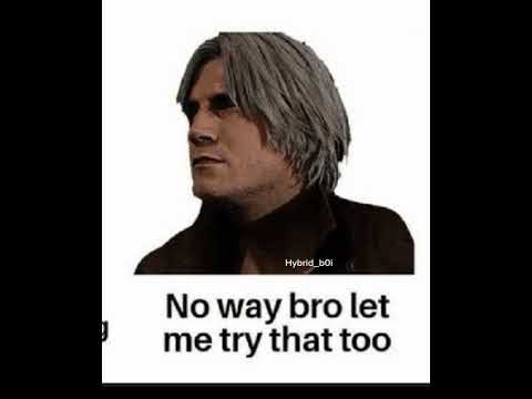 Dante tries Vergil trick || dmc meme #devilmaycry #memes #gaming #dmc #dmc5 #dante #vergil