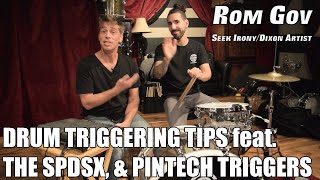 Drum Triggering Tips Feat Pintech Triggers and Rom Gov of Seek Irony