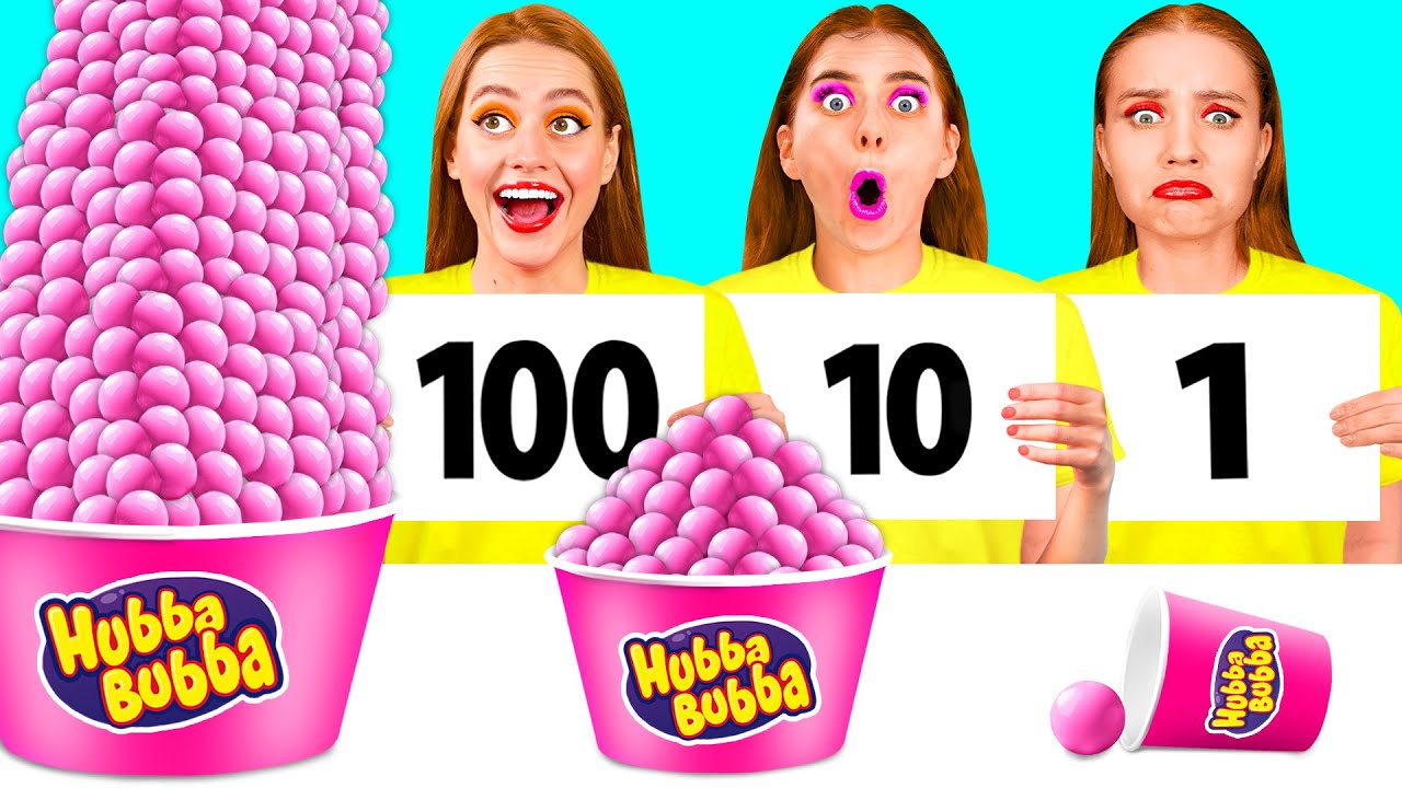 100 Layers of Food Challenge | Funny Kitchen War by DuKoDu Challenge