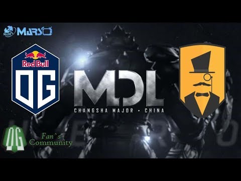 OG vs Moriarty -  Game 2 - MDL Changsha 2018 - Europe Qualifier - Group Stage
