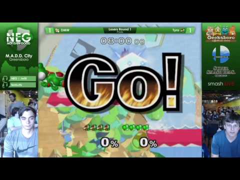 MADD City Greensboro Pool 2 WS - DMW (Fox/Yoshi) vs Tyro (Falco)