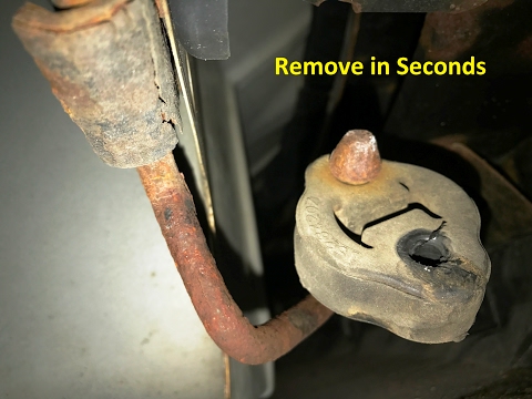 FASTEST WAY to Remove Rubber Exhaust Hangers......BAM OFF !!!!!
