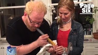 Jim Gaffigan helps feed his wife through a tube, with a side of humor | Page Six