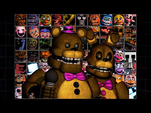 Ultimate custom night expanded (UCN Expanded) all jumpscares  in fnaf