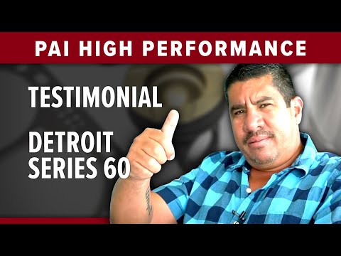 Testimonial: PAI High Performance Engine Kit, Detroit Diesel Series 60