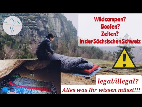 BOOFEN, CAMPEN, ZELTEN in der SÄCHSISCHEN SCHWEIZ?- Ausrüstung, legal? ALLES WAS IHR WISSEN MÜSST!!!
