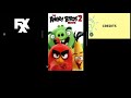 The Angry Birds Movie 2 2019 FXX Ending Credits Error