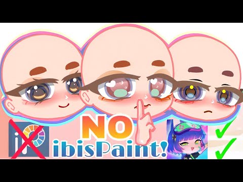 ✨How to make aesthetic eyes in Gacha Club // ONLY GACHA✨