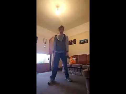 Damien dancing Michael Jackson beat it