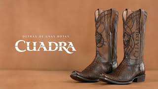 Fabricación de una bota Cuadra