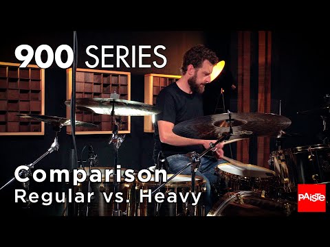 PAISTE CYMBALS - Series Spotlight - 900 Series Comparison Regular / Heavy