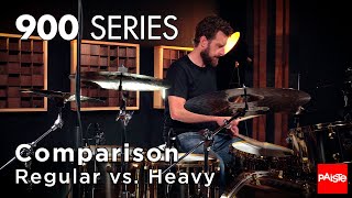 Video thumbnail for PAISTE CYMBALS - Series Spotlight - 900 Series Comparison Regular / Heavy by Paiste Cymbals