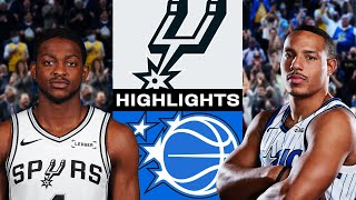 Luke Kornet - De'Aaron Fox - San Antonio Spurs - Orlando Magic