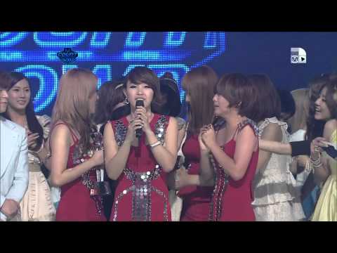 110421 4minute - 1位 @ Mnet M!Countdown