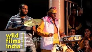 Thunderous applause for Indian percussionist Sivamani along the Ganges!