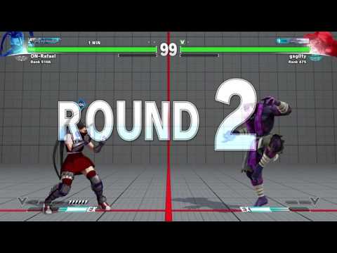 Raf (Ibuki) vs Gllty (Dhalsim) 3 SFV
