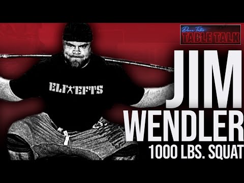 Jim Wendler | 1000 LBS SQUAT, H.S. Strength Coach, 5/3/1, Table Talk #154