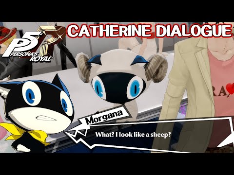 Unused Catherine costume dialogue - Persona 5 Royal