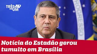 General Braga Netto nega ter ameaçado eleições de 2022