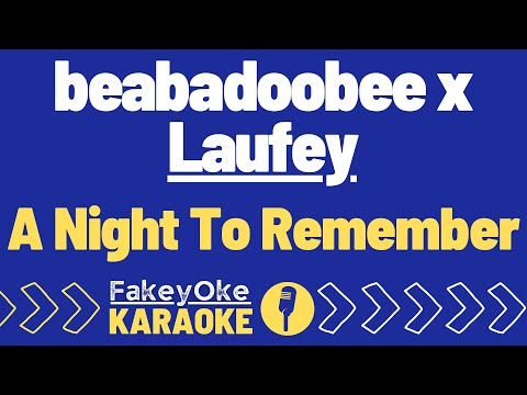 beabadoobee x Laufey - A Night To Remember [Karaoke]