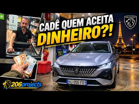 PERRRENGUE CHIQUE EM PARIS! SEM CARTÃO, SEM GASOLINA E COM UM 308 SW! 🇫🇷