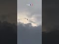 😳Jellyfish type UFO caught on camera in France #extraterrestrial #alien #uap #ufo #shorts