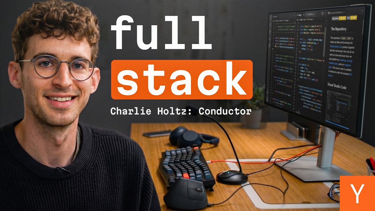 How Conductor CEO Charlie Holtz Sets Up His Team Of AI Agents - YC