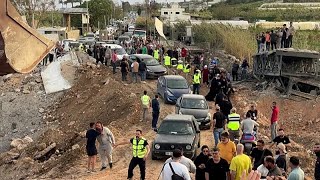 Lübnan'da ateşkes yürürlüğe girdi, hasarlı Kasmiye Köprüsü yeniden açıldı