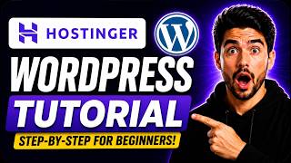 Hostinger WordPress Tutorial 🔥 - How to Make a WordPress Website Step-by-Step