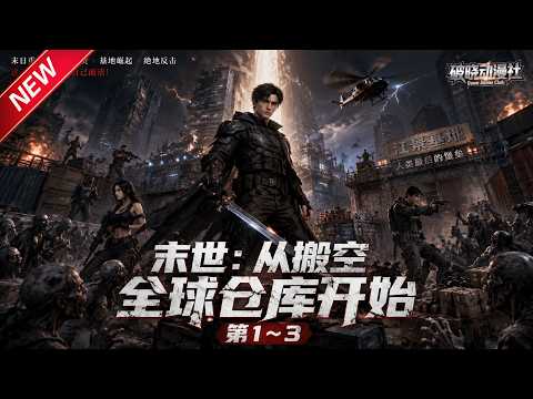 MULTISUB📢新番上线《末世：从搬空全球仓库开始》第1~3季丨携空间异能重回末世前夕，清算仇敌，打造最强基地迎战变异危机！#最新漫剧 #破晓动漫社
