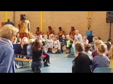 Afrikadag op basisschool Nijnsel