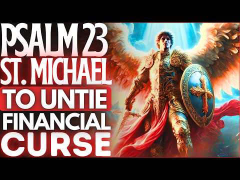 🔥LISTEN FOR 7 DAYS - SAINT MICHAEL WITH PSALM 23 TO UNTIE THE FINANCIAL KNOTS IN YOUR LIFE🙏
