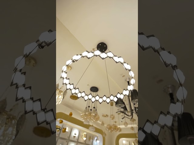 ثريا سقف مودرن ليد زجزاج