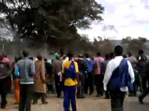 Midst of chaos in Paulpietersburg