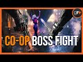 Harley Quinn Boss Co-op Gameplay [4K] | Gotham Knights