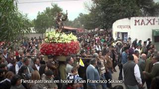 preview picture of video 'Fiesta patronal en honor a San Francisco Solano en El Galpón'