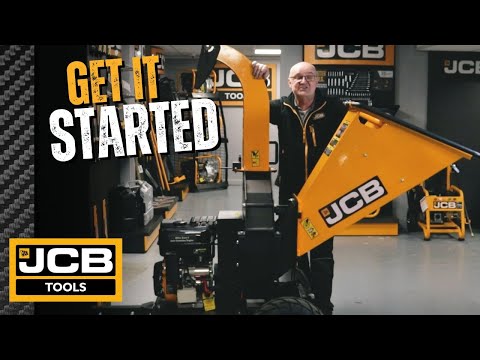 JCB  Petrol Wood Chipper 457cc 15hp Electric Start - Image 2