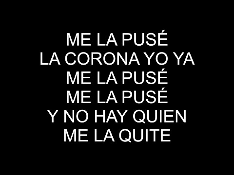 MUSICOLOGO THE LIBRO - ME LA PUSE (LETRA)