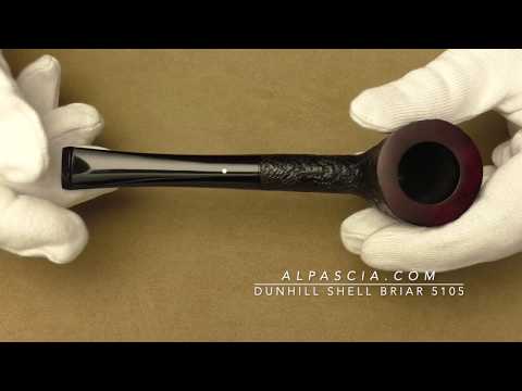 Dunhill Shell Briar 5105 - pipe D305